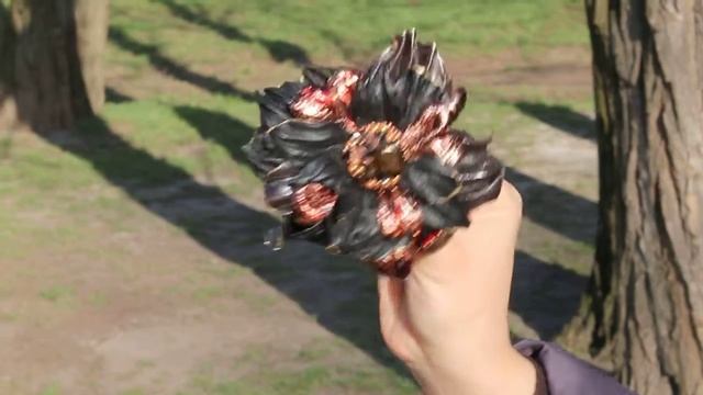 BulatDesign. Кожаная брошь "Медь" смотреть онлайн