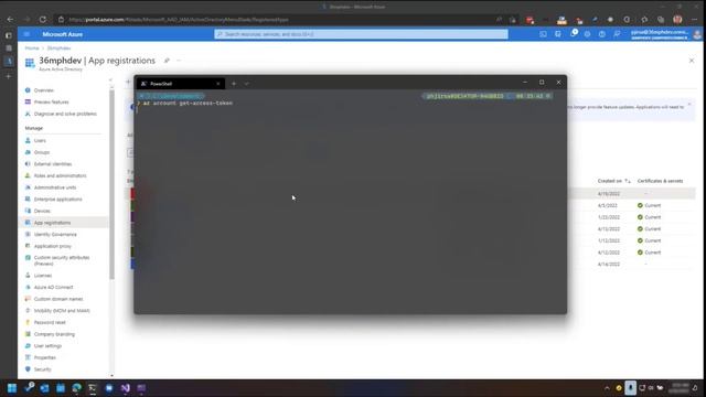Azure CLI - get-access-token смотреть онлайн