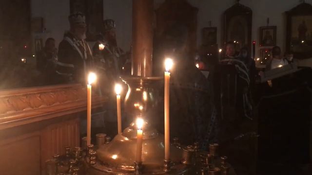 042921, Разделиша ризы моя, фрагмент, 12 евангелий, Синод, РПЦЗ, New York смотреть онлайн