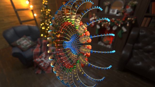 Kinetic Sculptures. Кинетическая скульптура-мельница.