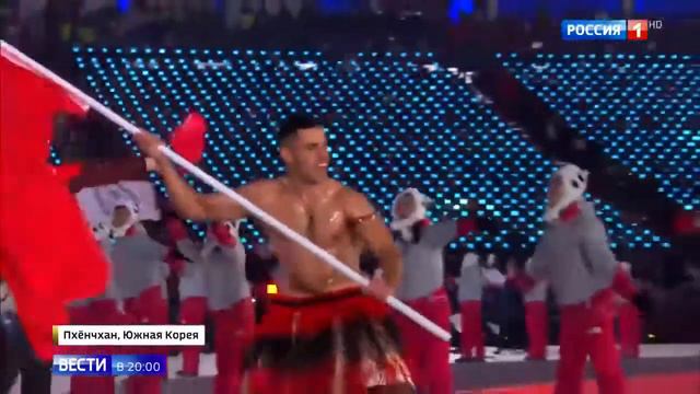 В Южной Корее стартовали зимние игры: флаг России на открытии Олимпиады 2018 в Пхенчхане смотреть онлайн