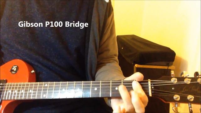 Gibson P100 Vs TV Jones T90 Pickups смотреть онлайн