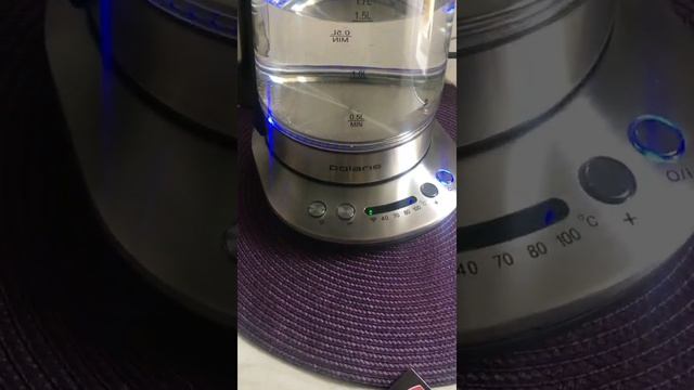 Обзор чайника Polaris PWK 1775CGLD WIFI IQ HOME смотреть онлайн