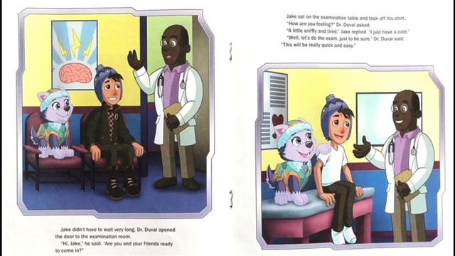 Paw Patrol Book Read Aloud || Let's Visit the doctor смотреть онлайн