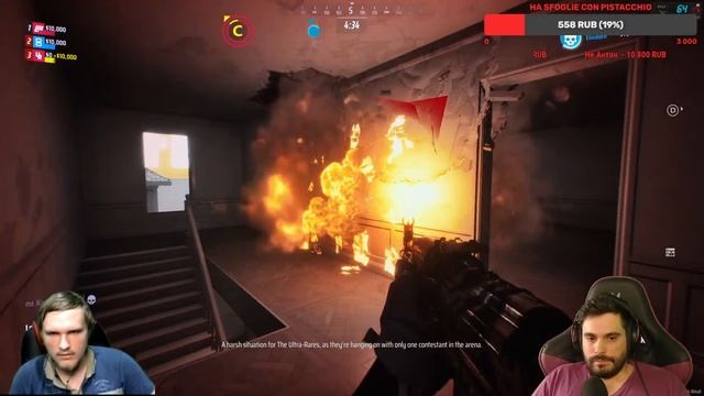 БЕСПРЕДЕЛ НА РАЗРУШАЕМОМ ТОК-ШОУ! THE FINALS BETA смотреть онлайн