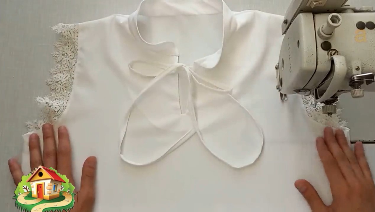 Техника шитья, особенно для начинающих. Его можно легко пришить спереди смотреть онлайн