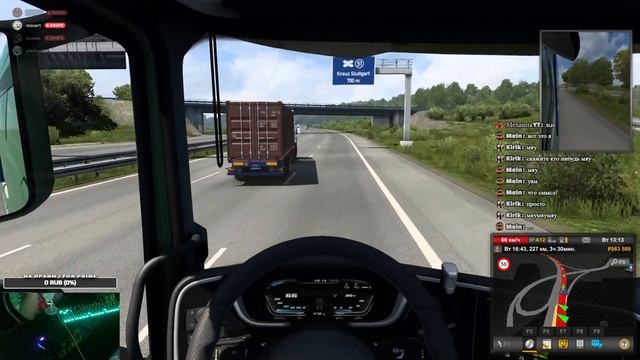 Играю в Евро Трак 2 (Euro Truck Simulator 2 Demo) смотреть онлайн