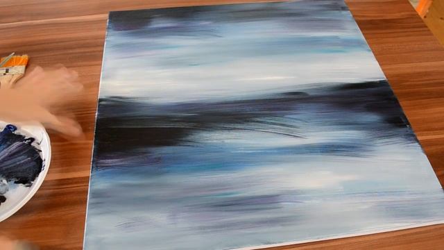 Easy Abstract Painting. How To Paint Abstracts Fast. ACRYLIC & OIL Art. Palette Knife.