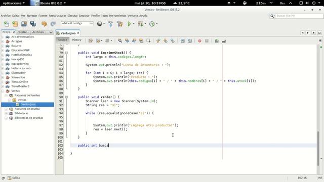 JAVA - Sistema Ventas básico en terminal - Fundamentos de Programación смотреть онлайн