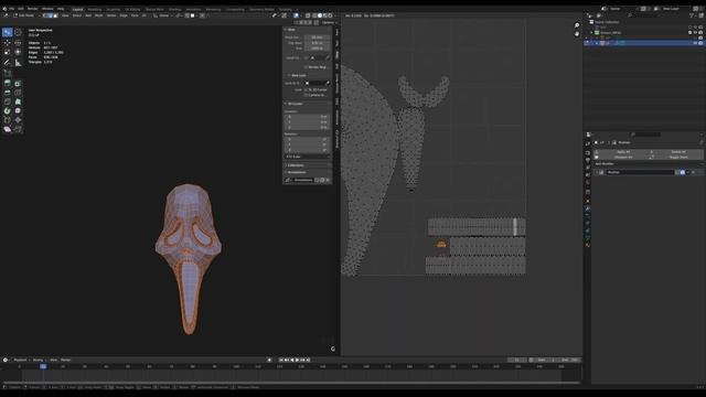 The Scream // Creating Mask in Blender смотреть онлайн