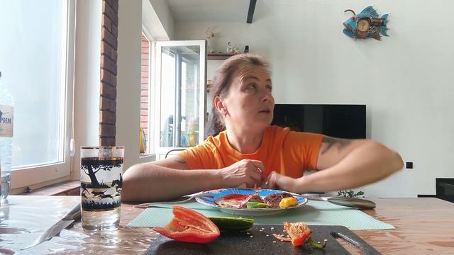 Мукбанг.Шашлык грызу и вам советую ??#мукбанг #мукбангроссия