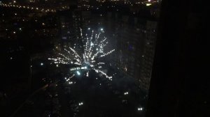 Новогодний салют. Краснодар 2018 [4к]