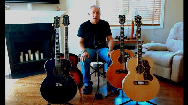 Jumbo Shootout - Round 1 Guild F-250E Vs Sigma SG200 #gibsonguitars #sigmaguitars #guildguitars