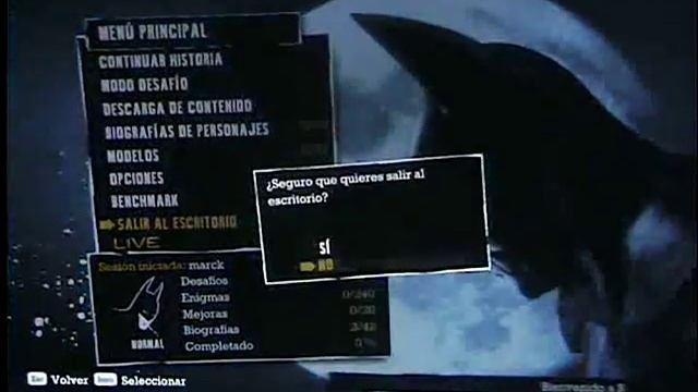 Batman Arkham Asylum con y sin Physx смотреть онлайн