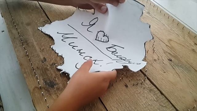 String art - diy картина из ниток и гвоздей смотреть онлайн