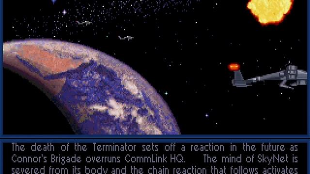 The Terminator (DOS) - Ending/Game Over Screens смотреть онлайн
