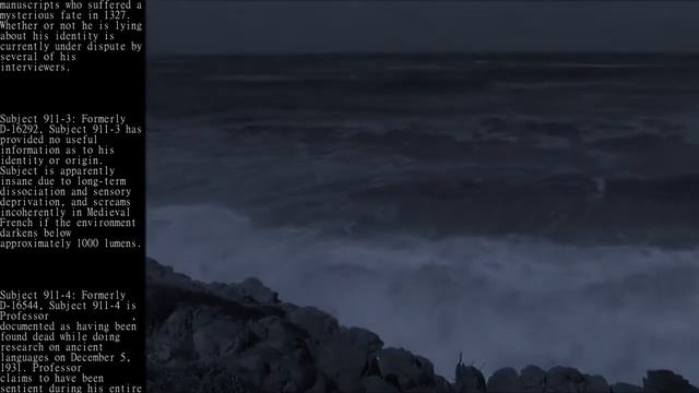 SCP-911 - Egyptian Book Of The Dead | Reading