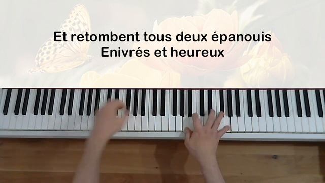 Edith Piaf - La foule (avec paroles) - Piano смотреть онлайн