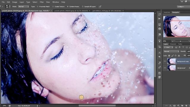 Photo Editing | Spot Healing Brush Tool in photoshop cs6 in Hindi 2019 смотреть онлайн