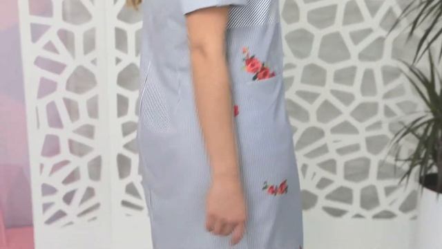 Модное женское платье-рубашка из новой летней коллекции от ТМ All Posa. Платье Фурор. смотреть онлайн