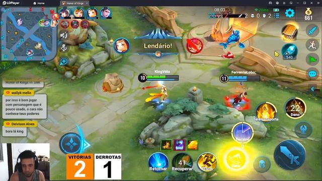 Subindo até MASTER - Honor of Kings - Live #22 смотреть онлайн