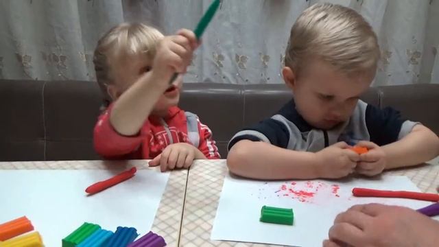 двойняшки рисуем и лепим смотреть онлайн