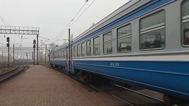 Дизель-поезд ДР1А-231 ст. Осиповичи-l смотреть онлайн