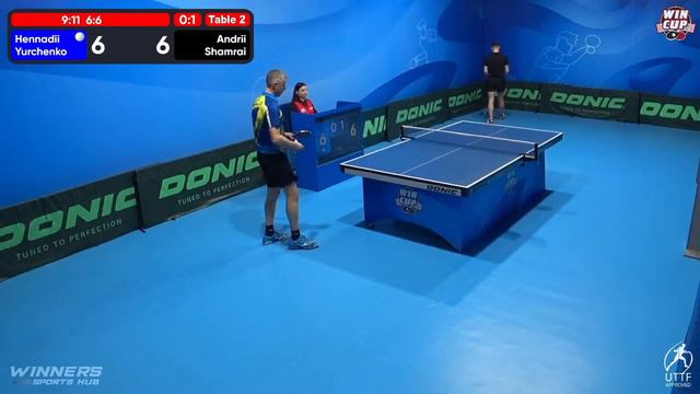02:45 Hennadii Yurchenko 0 - 3 Andrii Shamrai West 6 WIN CUP 05.03.2023 | TABLE TENNIS WINCUP смотреть онлайн