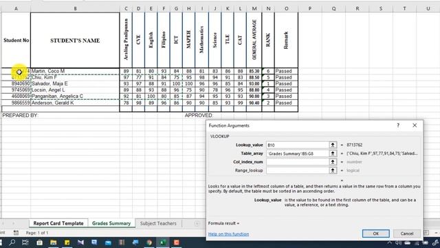 Automatic Report Card Generator using Microsoft Excel | FULL TUTORIAL IN TAGALOG смотреть онлайн
