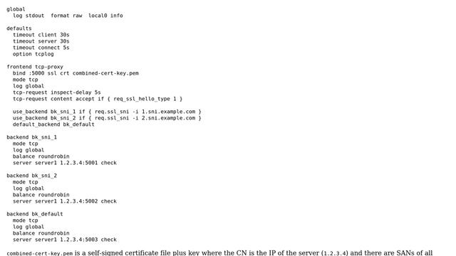 DevOps & SysAdmins: How to get HAProxy to route TCP based on SNI (using openssl s_client to test)? смотреть онлайн