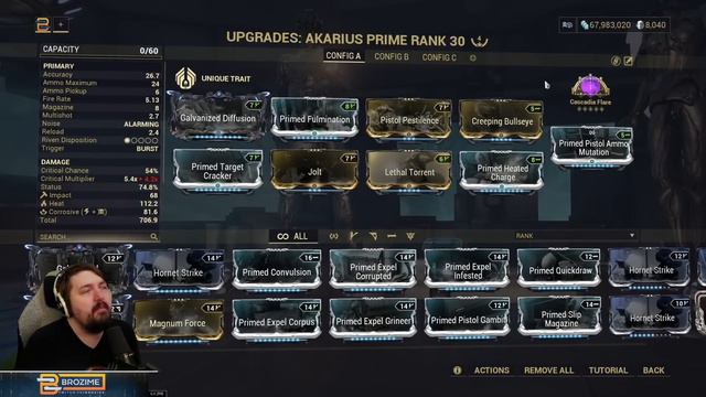 AKARIUS & ACCELTRA PRIME | Steel Path Builds | Warframe смотреть онлайн