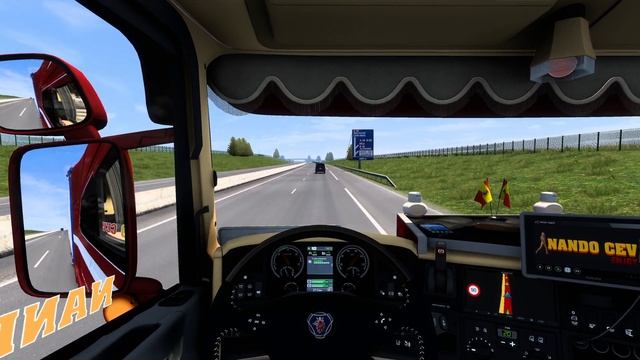 [G29] ETS2 (4K 60FPS) | FSG MAP | SCANIA R580 V8 | NIEDERENTZEN ?? - LUTTERBACH ?? смотреть онлайн