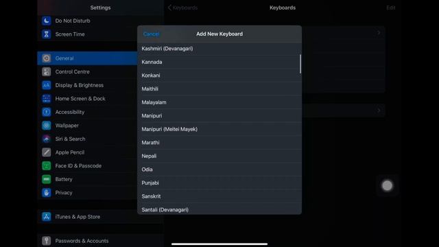 How to add/switch/change keyboard to different language on iPad смотреть онлайн