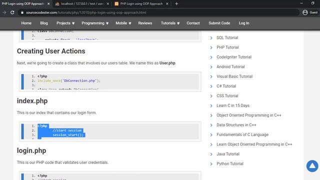 Login Form using PHP PDO Approach Tutorial Demo смотреть онлайн