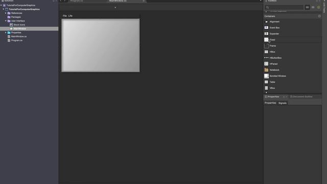 Designing with GTK on Visual Studio for Mac (CSCI2408 - Computer Graphics) смотреть онлайн