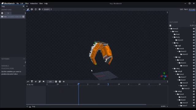 Robot bird | Blockbench short clip смотреть онлайн