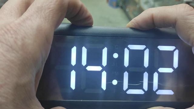 Настройка времени на электронных часах NA-6098 смотреть онлайн