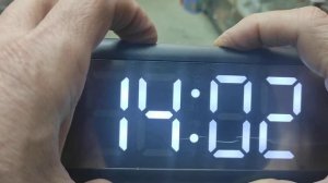 Настройка времени на электронных часах NA-6098