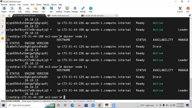 AWS on 27 7 2022 Part 2 Configuring Docker Swarm Part 2 смотреть онлайн