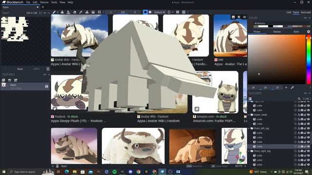 Blockbench Timelapse | Minecraft / Avatar The Last Airbender's Appa смотреть онлайн