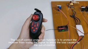 DS600 Remote Control Mixing and Failsafe Settings