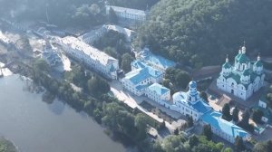 Первые кадры освобожденной Святогорской Лавры в ДНР. ВС РФ продолжают наступление на Славянск.