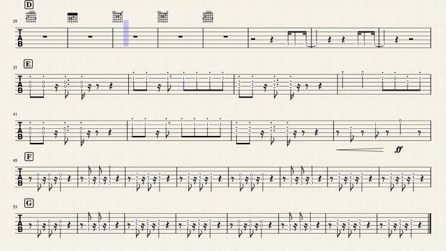 Can t Feel My Face Electric Guitar Tablature смотреть онлайн