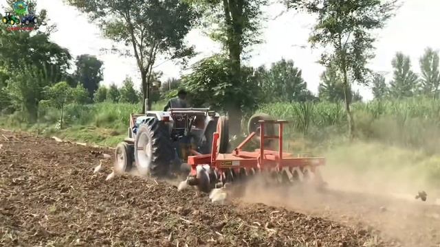 Modified Ford 4610 Full Open 18 Disc Harrow 2nd High Gear ?? Punjab Tractors смотреть онлайн