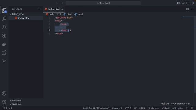 12. Frontender[1.0] Знакомство c HTML, первый код смотреть онлайн