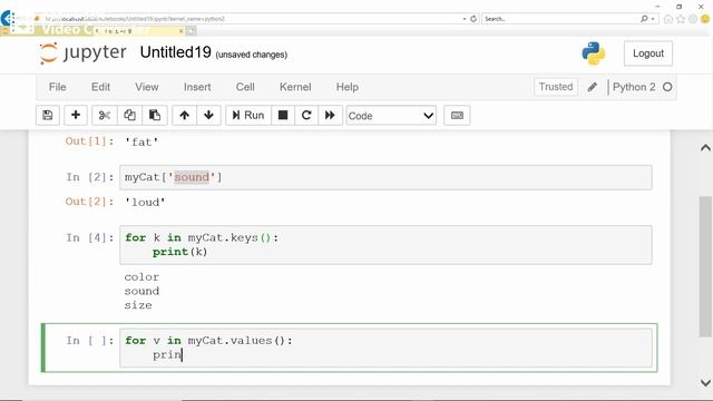 VTY PYTHON 18CS55 M2 L2 DICTIONARY смотреть онлайн