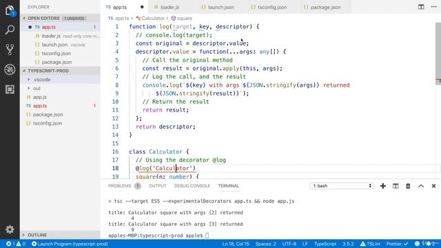 LESSON 13 - 03 Configurable Decorator using Decorator Factory смотреть онлайн