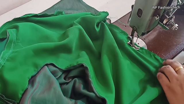 Umbrella Kurti Cutting And Stitching With Simple Beads Work  Design Malayalam 🥰😍 || Part 2