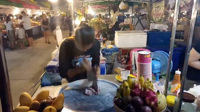 Пхукет.Приготовление тайского мороженого смотреть онлайн