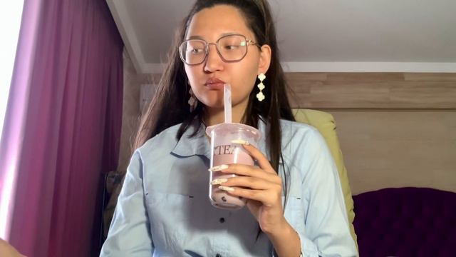 🧋🧋напитки из ATEA: BLUEBERRY TARO🫐 and BLUE SAKURA 🌸 смотреть онлайн